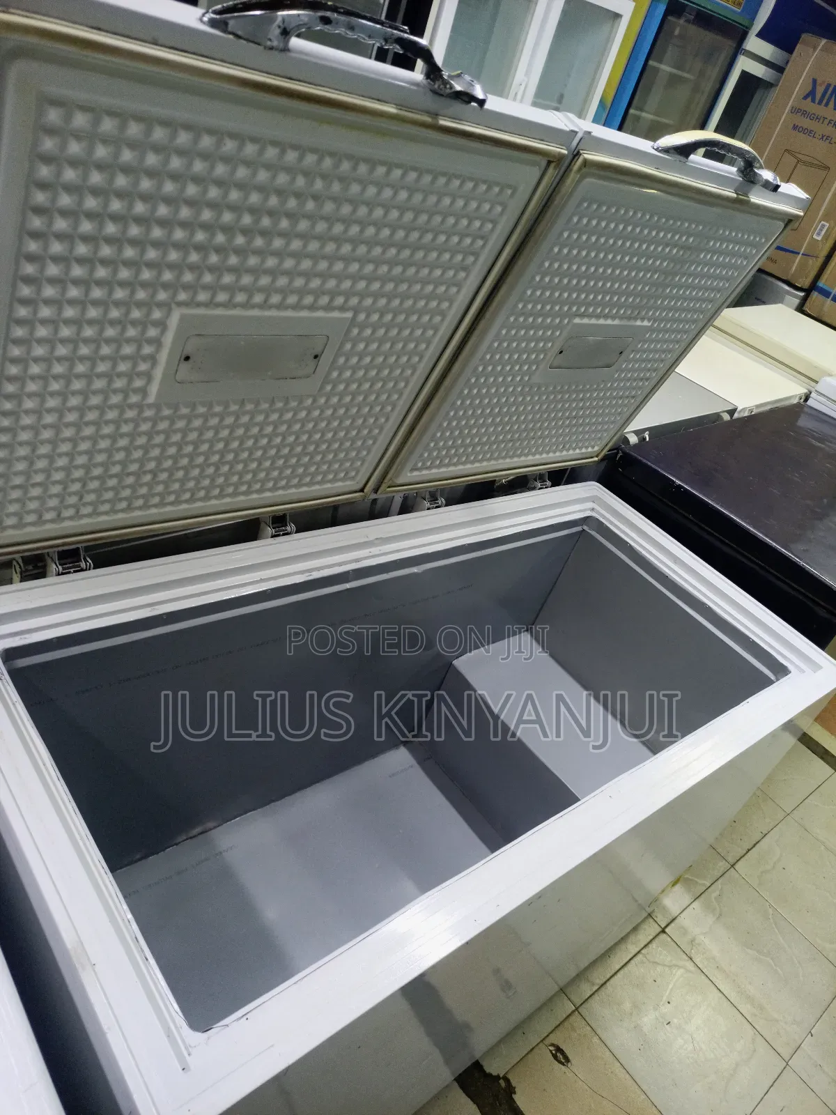 Double Door Deep Freezer