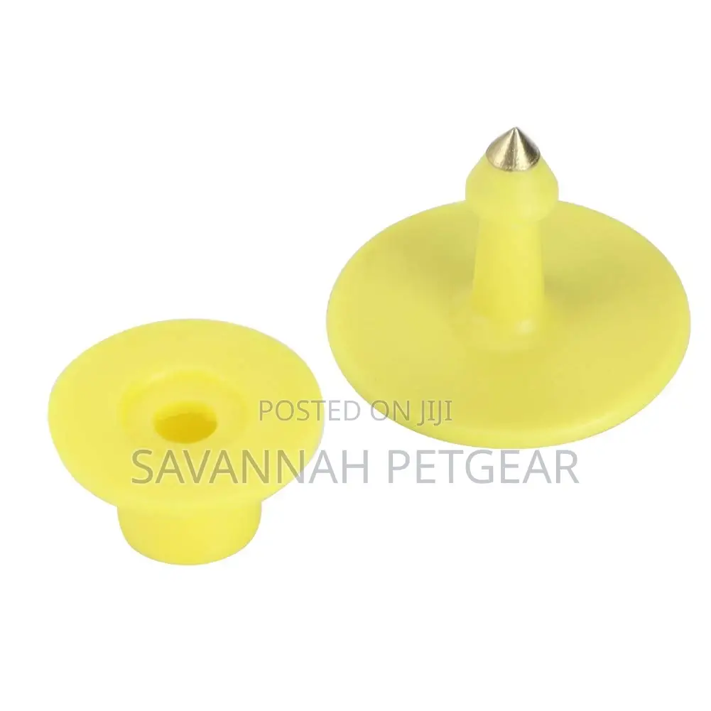 Round Number Ear Tag Marker for Pig Sheep Cattle - 100pcs