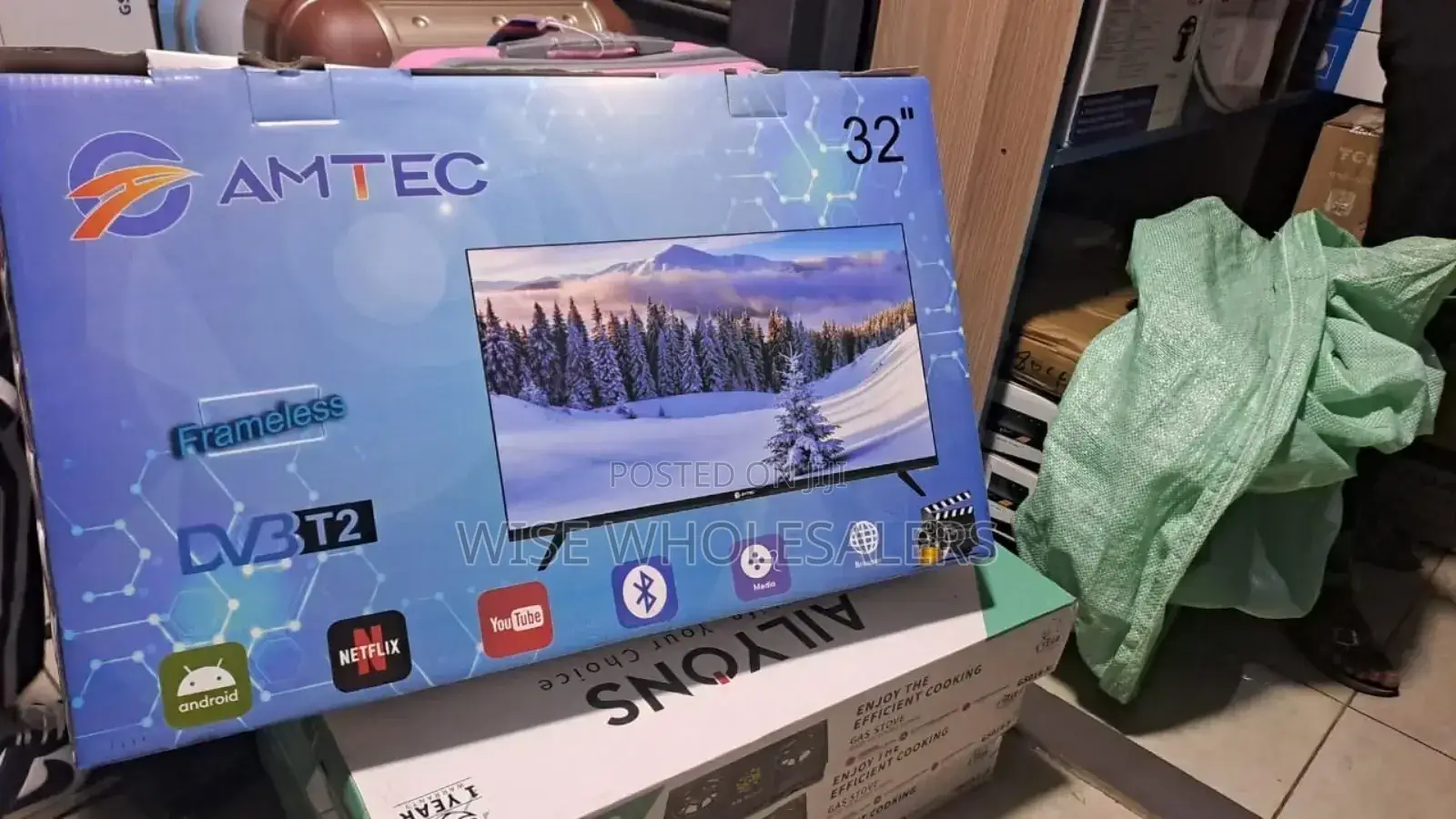 " Amtec 32" M6 Digital Led Tv Dvbt2 Hd Ac""
