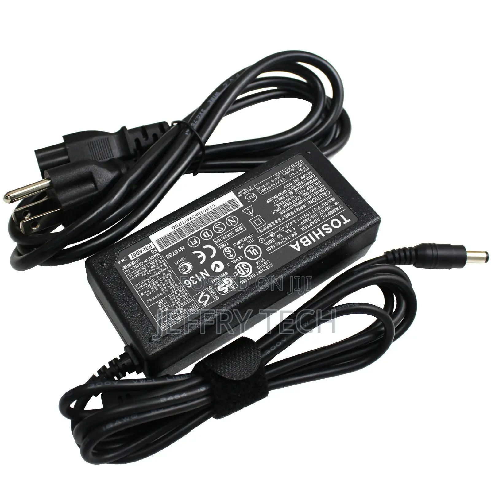 Genuine Toshiba AC Adapter Charger 65W Laptop Power Cord 19V