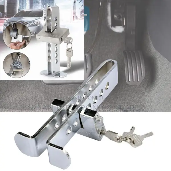 Stainless Steel 8 Holes Brake Clutch Lock -Theft Device