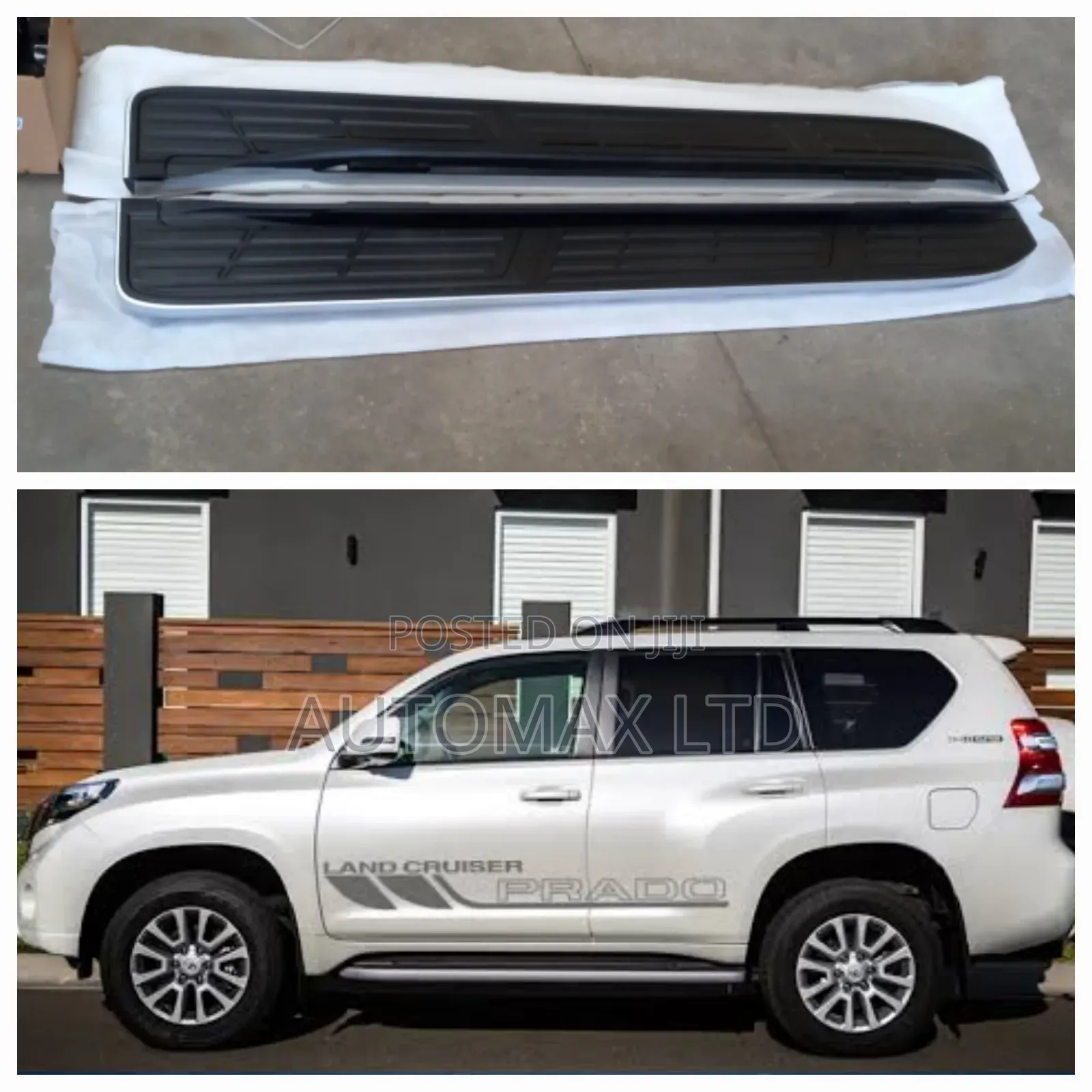 Running Boards/Side Steps for Toyota Land Cruiser Prado J150