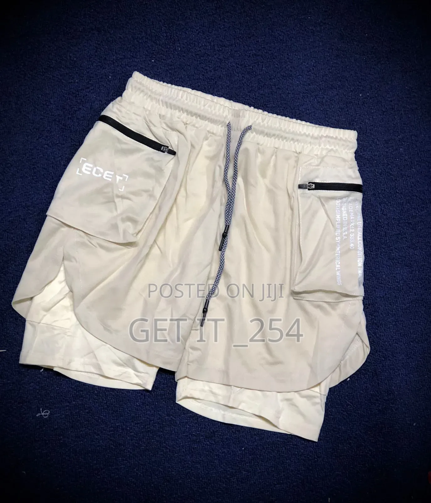 2 In 1 Breathable Gym Shorts
