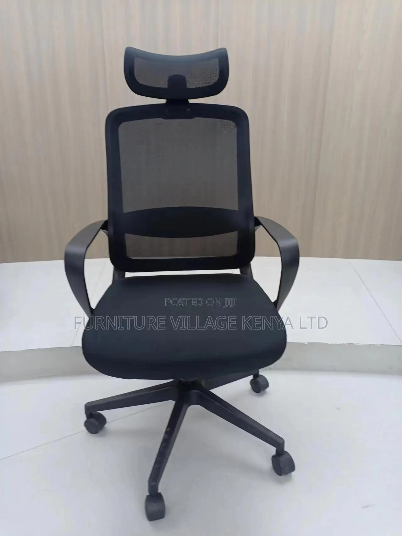 Orthopedic High Back Ergonomic Office Chair With Headrest