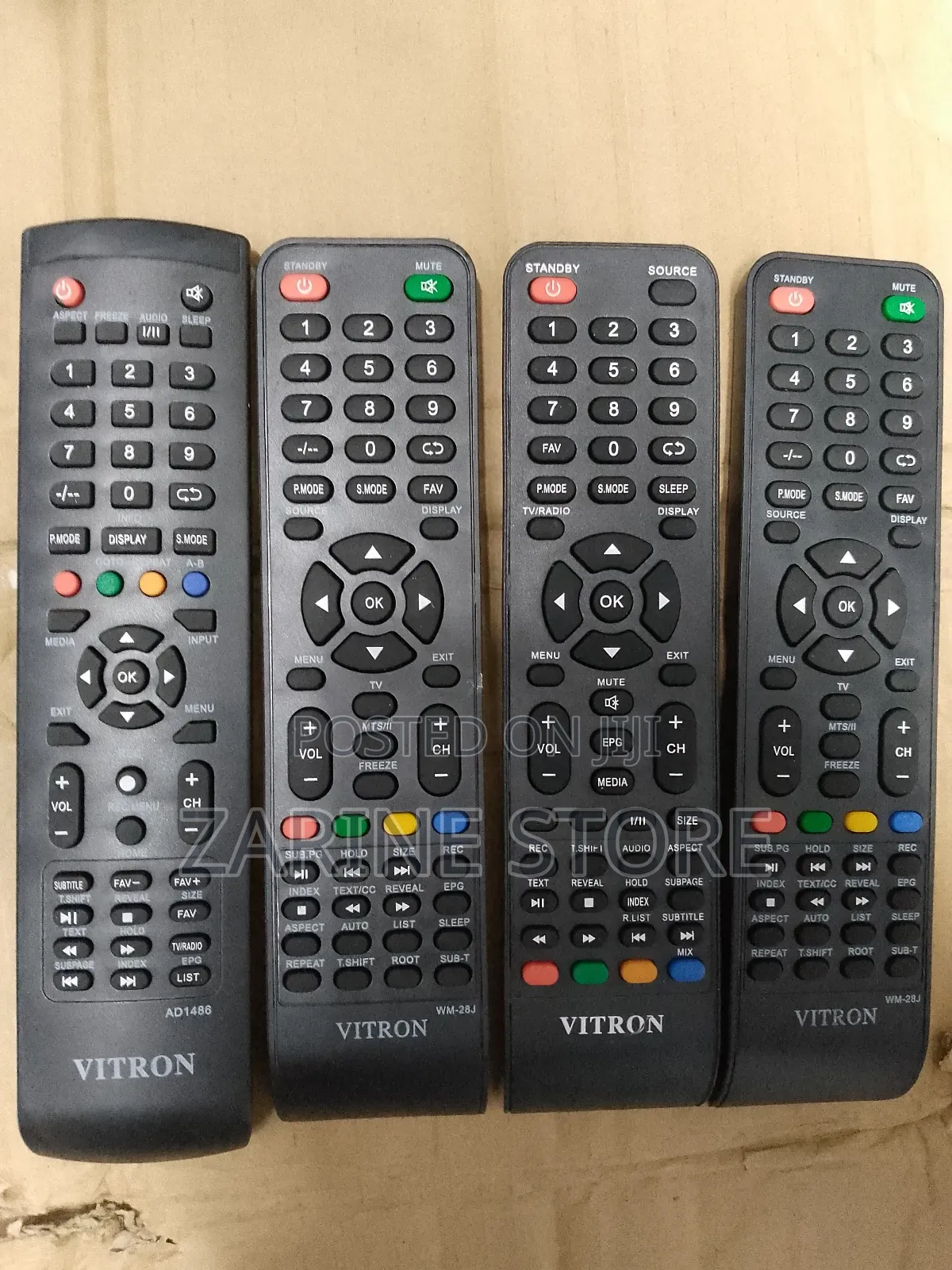 Original Vitron Digital Tv Remote Control