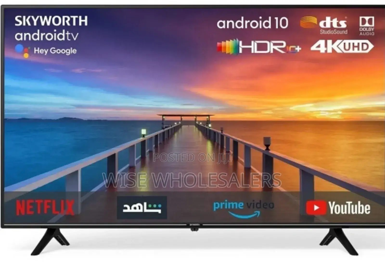 Skyworth 50 Inch 50g3a Uhd Android 10 Smart Tv *