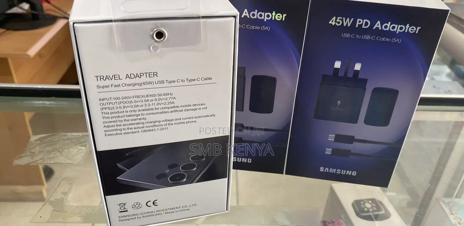 Original Samsung 45 Watts PD Adapter With Cable