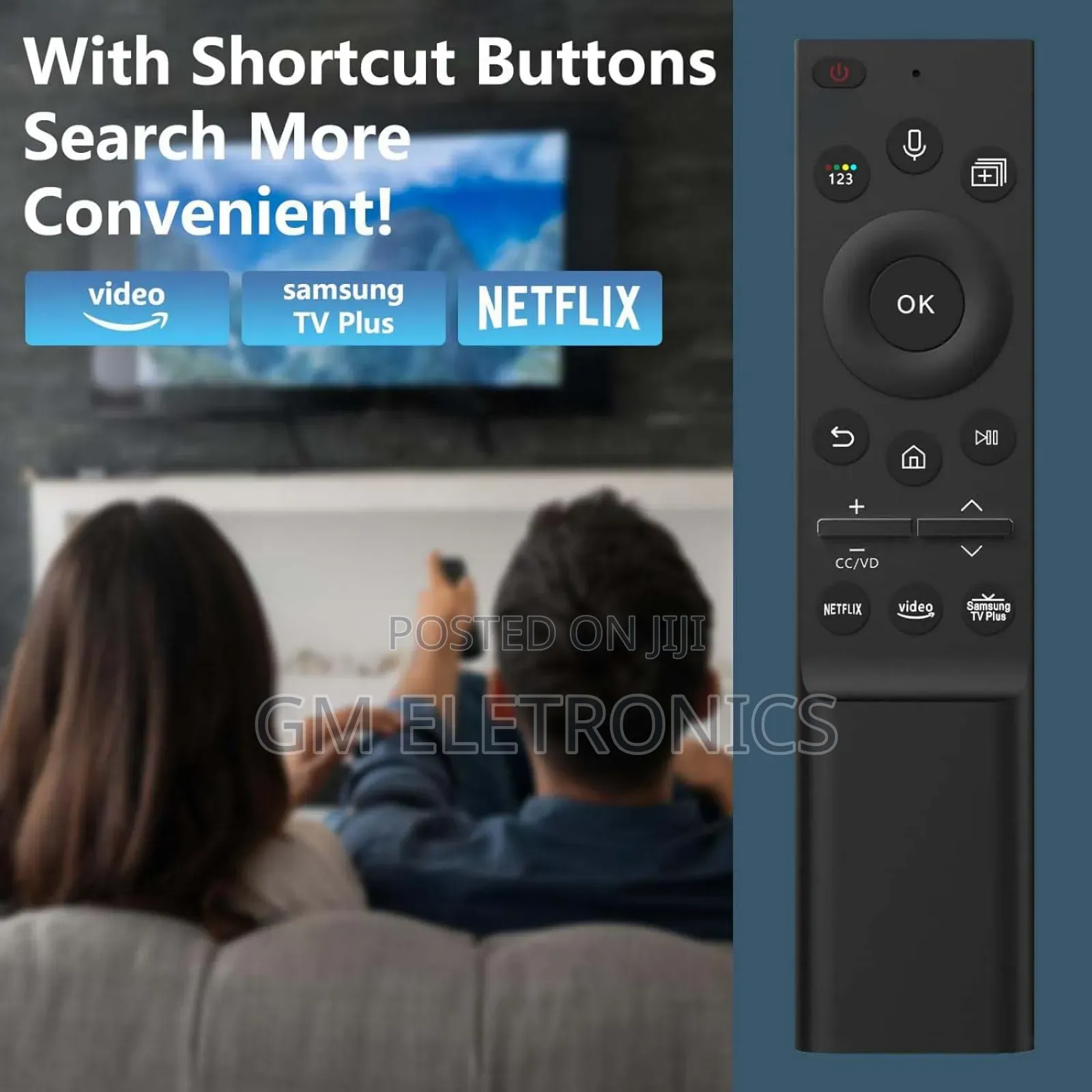 Samsung BN59-01357A Universal Remote ;QLED Series Smart TV