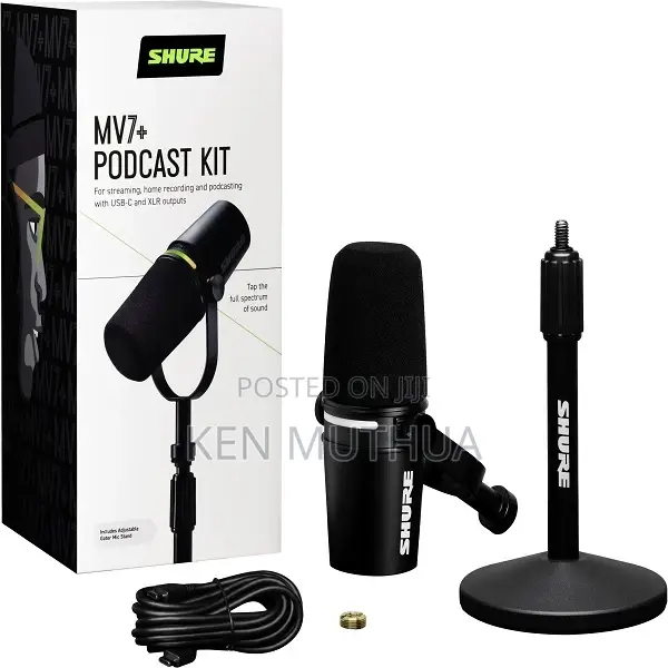 Shure MV7 USB/XLR Mic