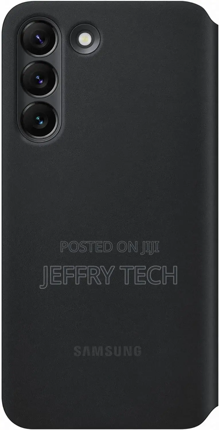 Samsung Official S22 Smart Clear View Cover Black