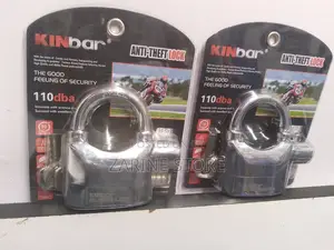Kinbar Alarm Lock Padlock With 3keys
