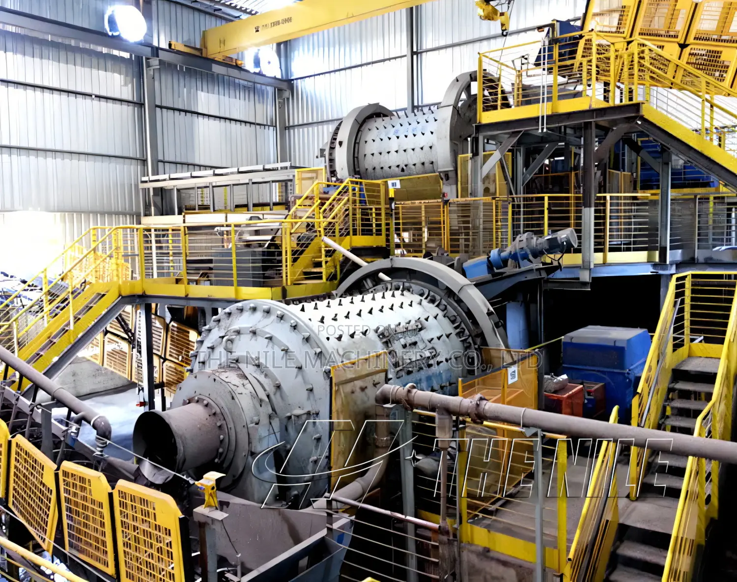30-50 T/Hr Ore Rod Mill Machine for Mining Industry