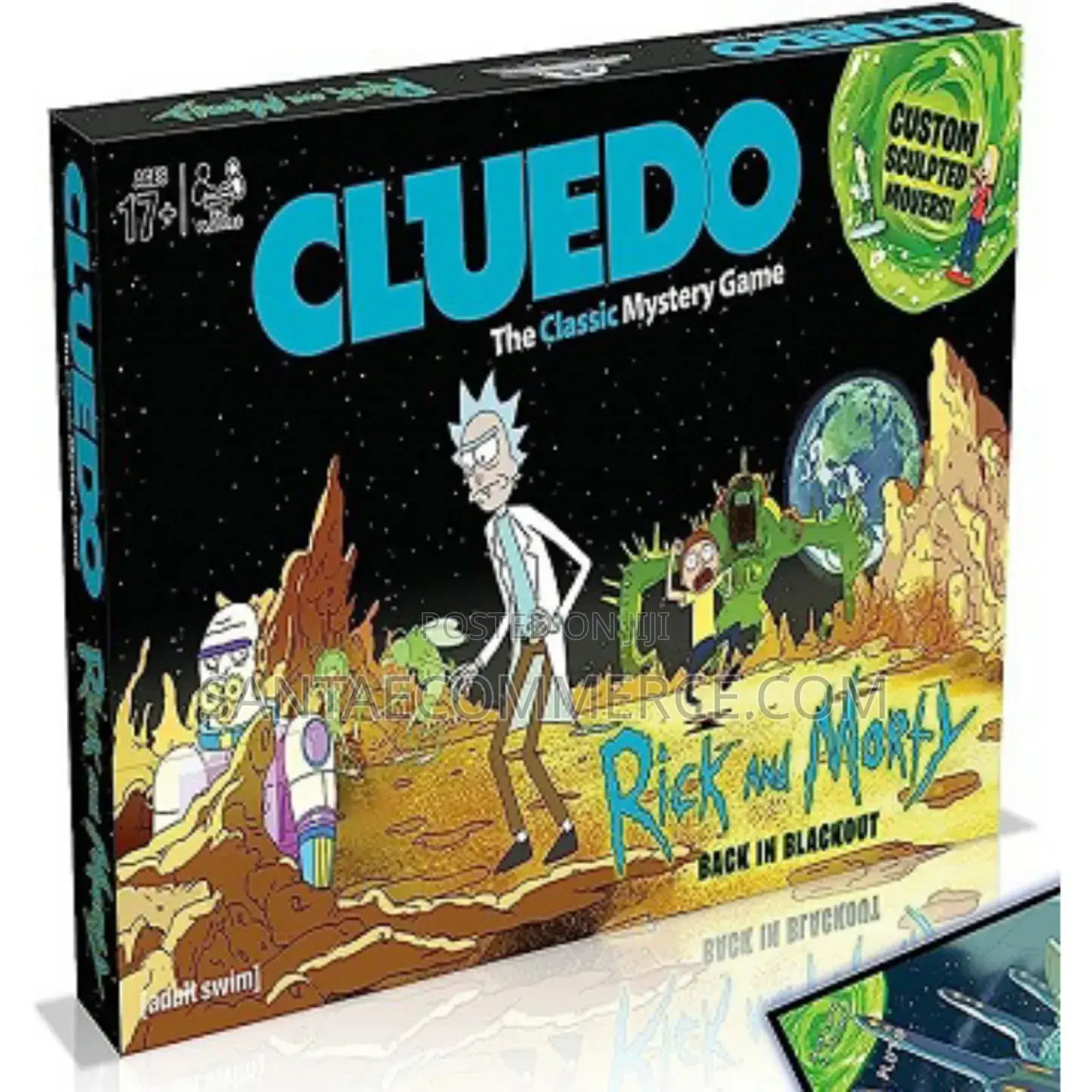 3210 Durable Rick Morty Cluedo Board Game