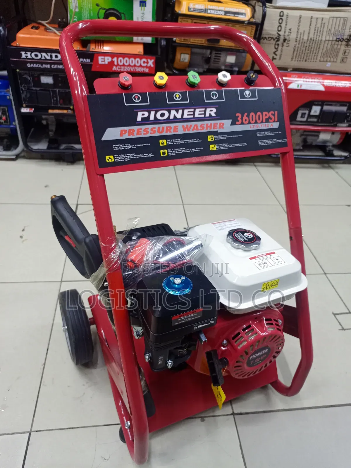 Pioneer Japan 3600PSI Petrol Car Wash Machine 7.5HP