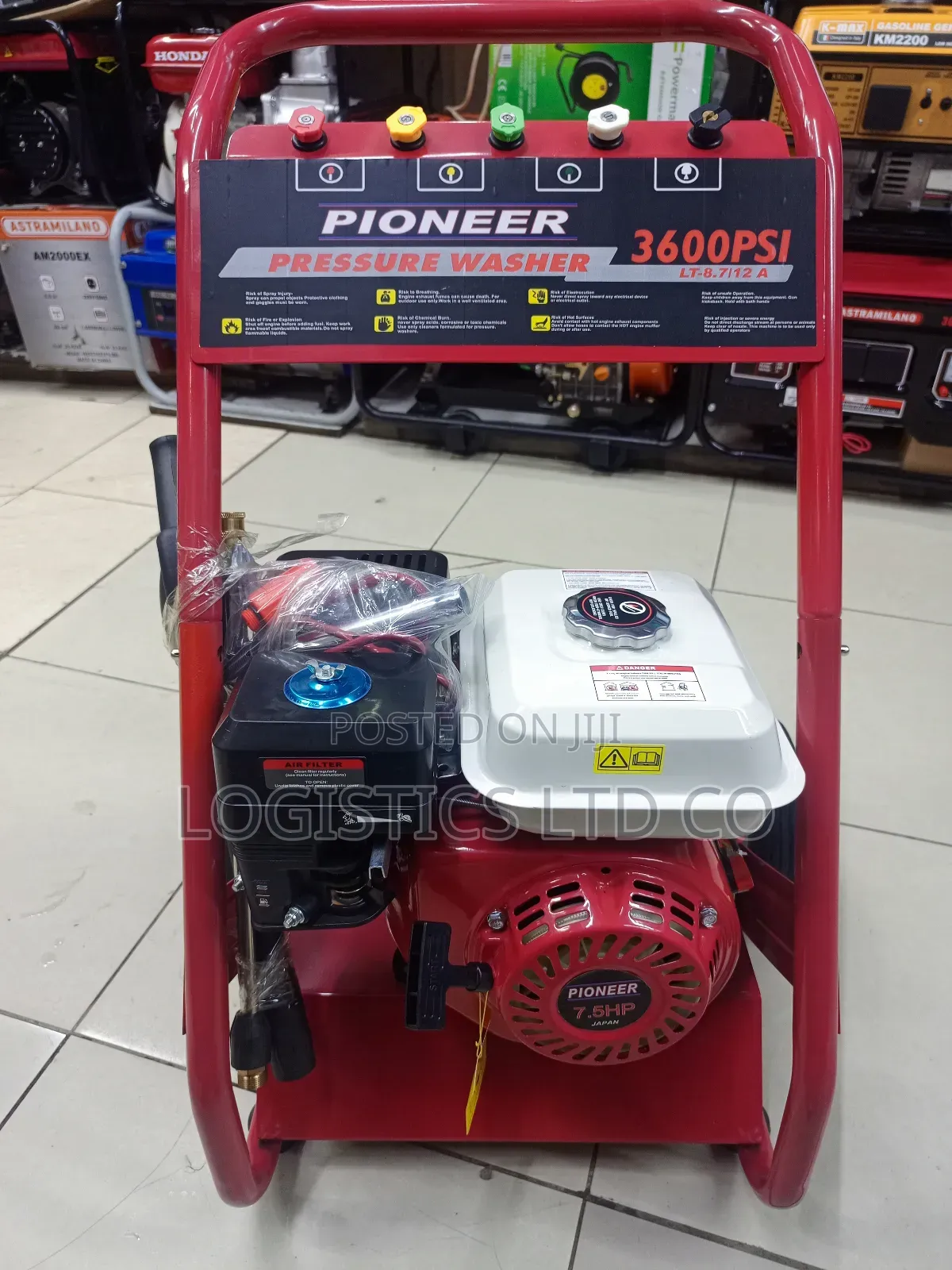 Pioneer Japan 3600PSI Petrol Car Wash Machine 7.5HP