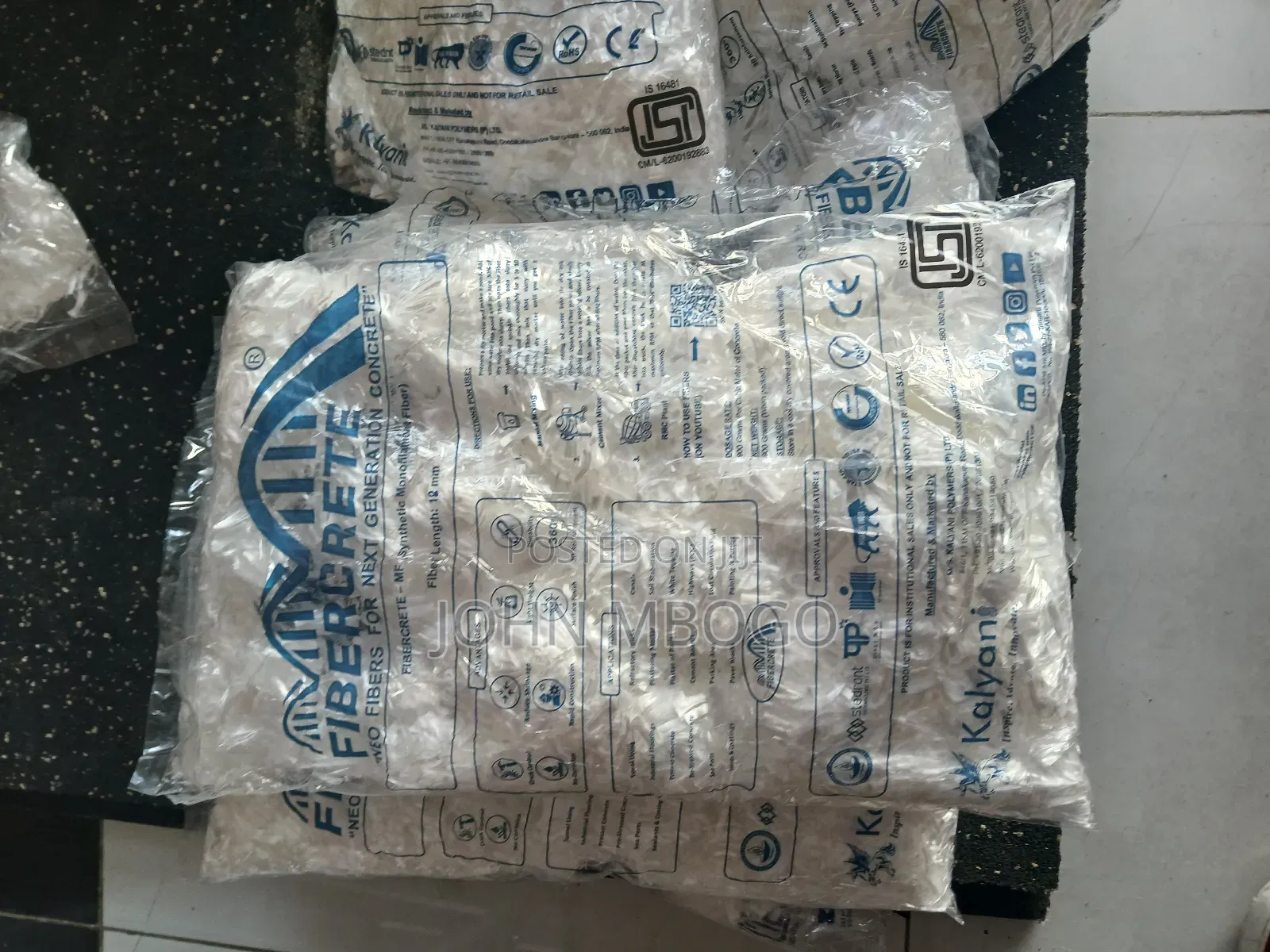 Fibermesh for Concrete Reinforcement .