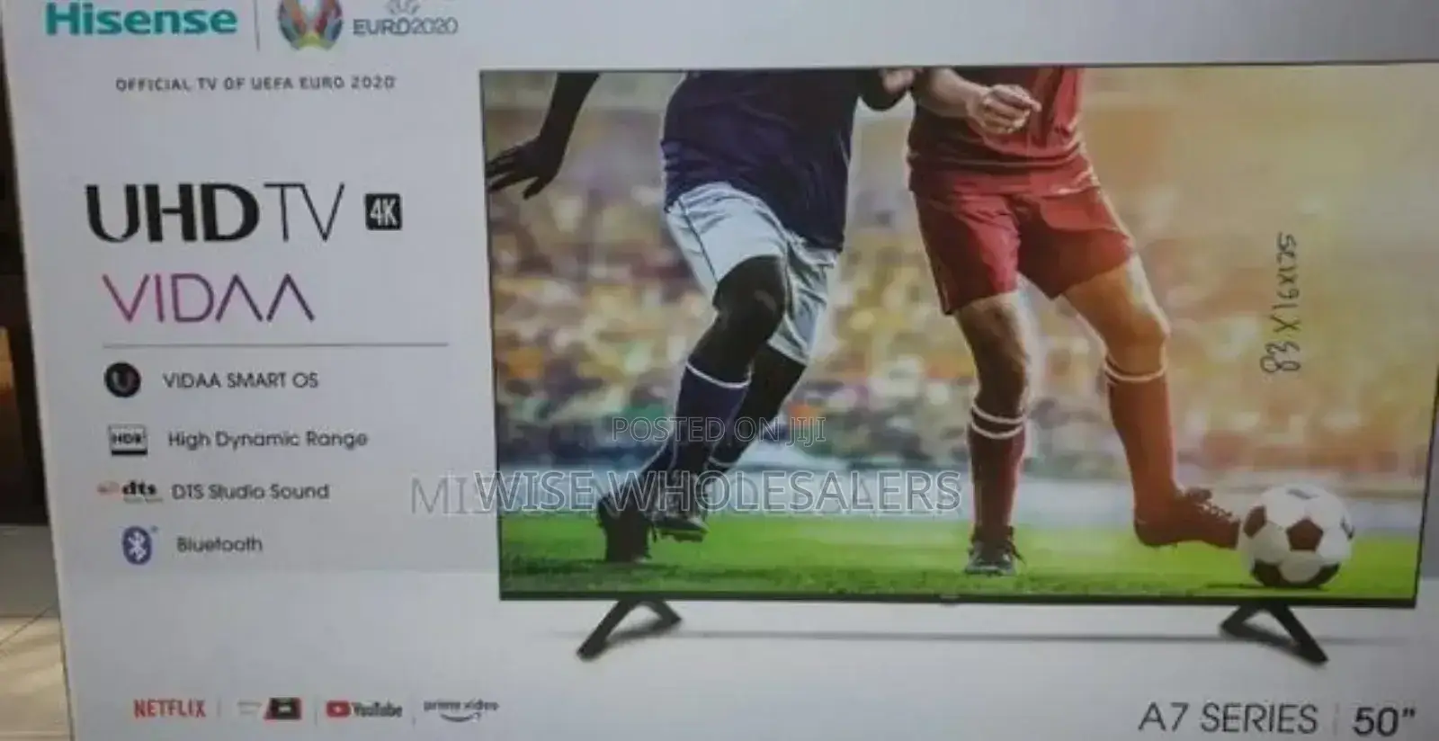 ✓ Hisense 50 Inch Smart Tv 50a7gken Uhd Frameless