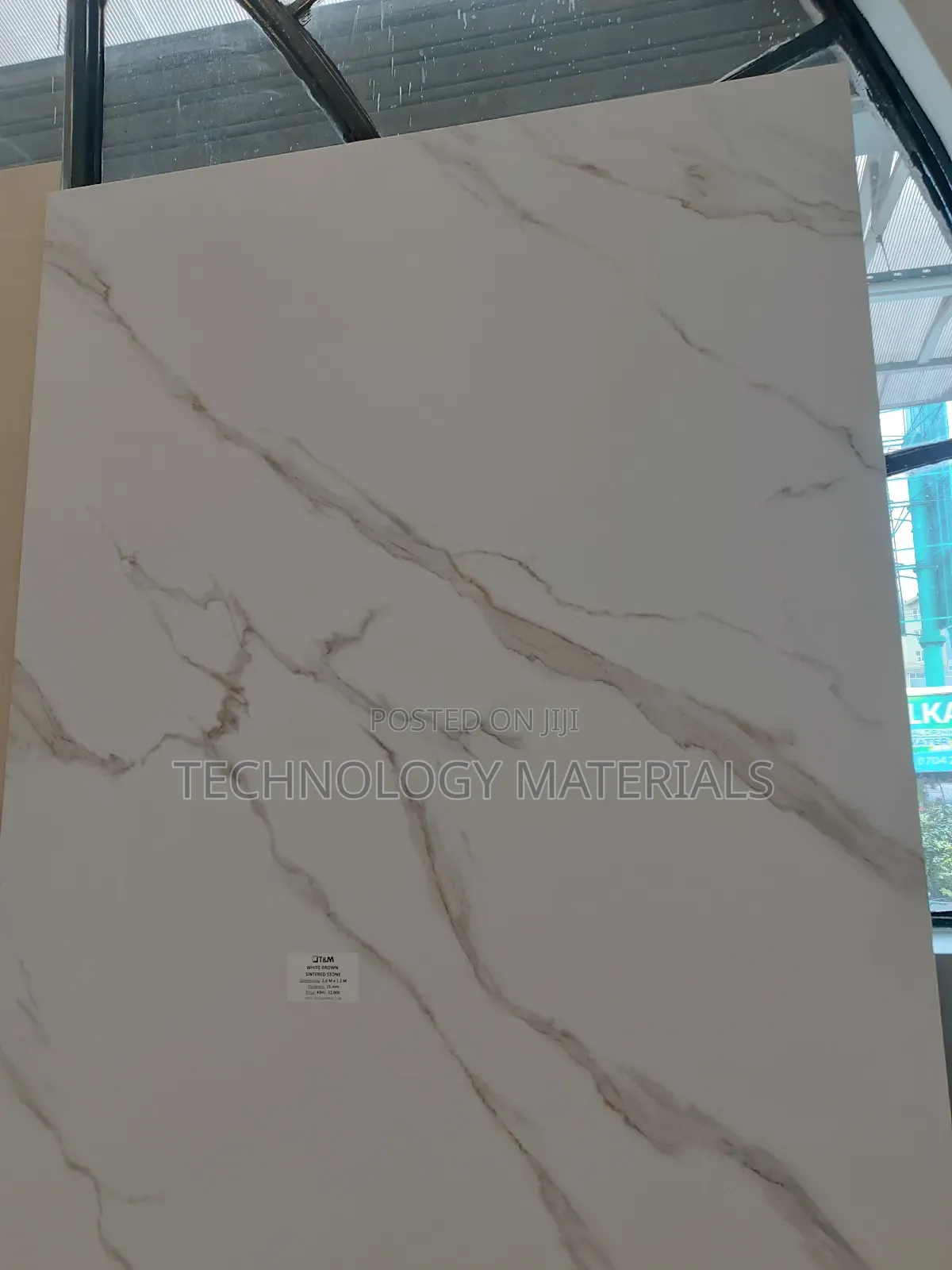 White Brown Sintered Stone