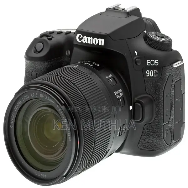 Canon Eos 90d DSLR With 18-135mm Lens