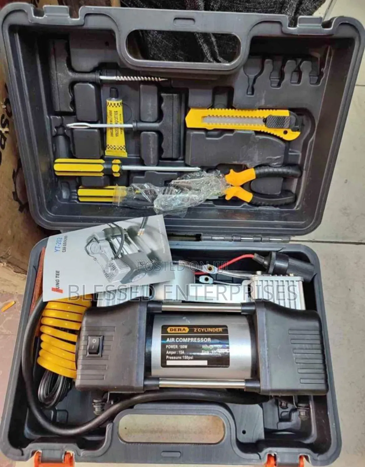 New Portable Car Air Compressor/ Tyres Infrator