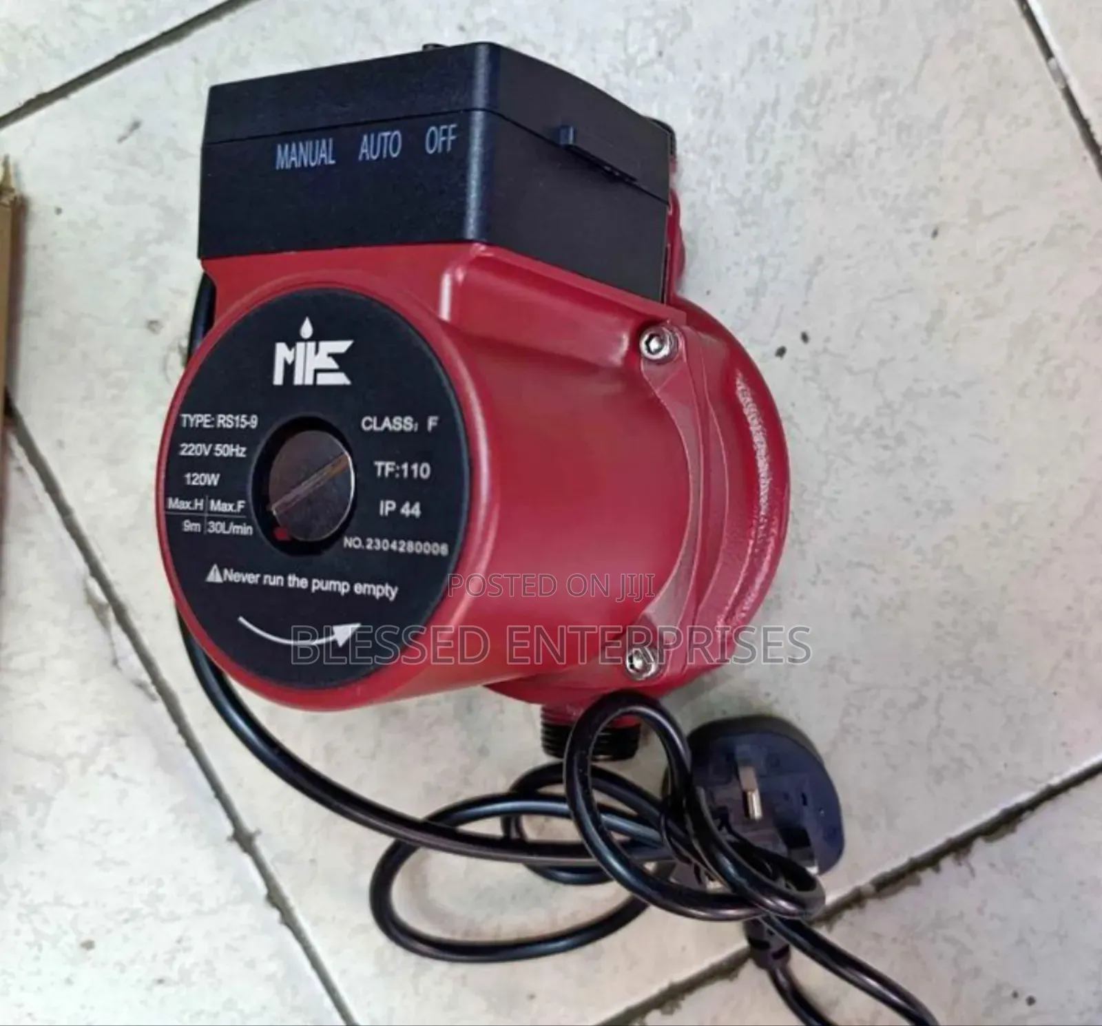 New Circulation Water Pump/ Circulation Pump