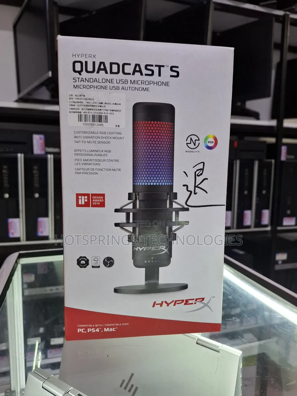 Quadcast Standalone USB Mic