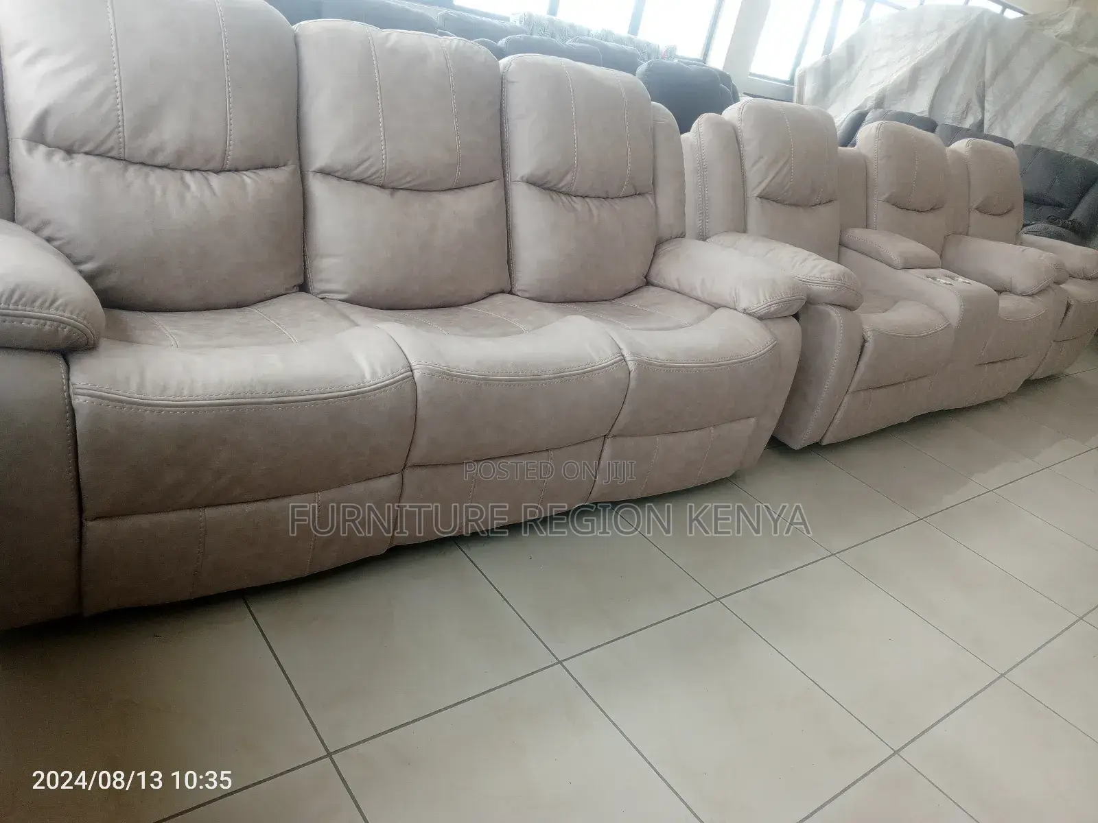 Six Seater Recliner Sofa