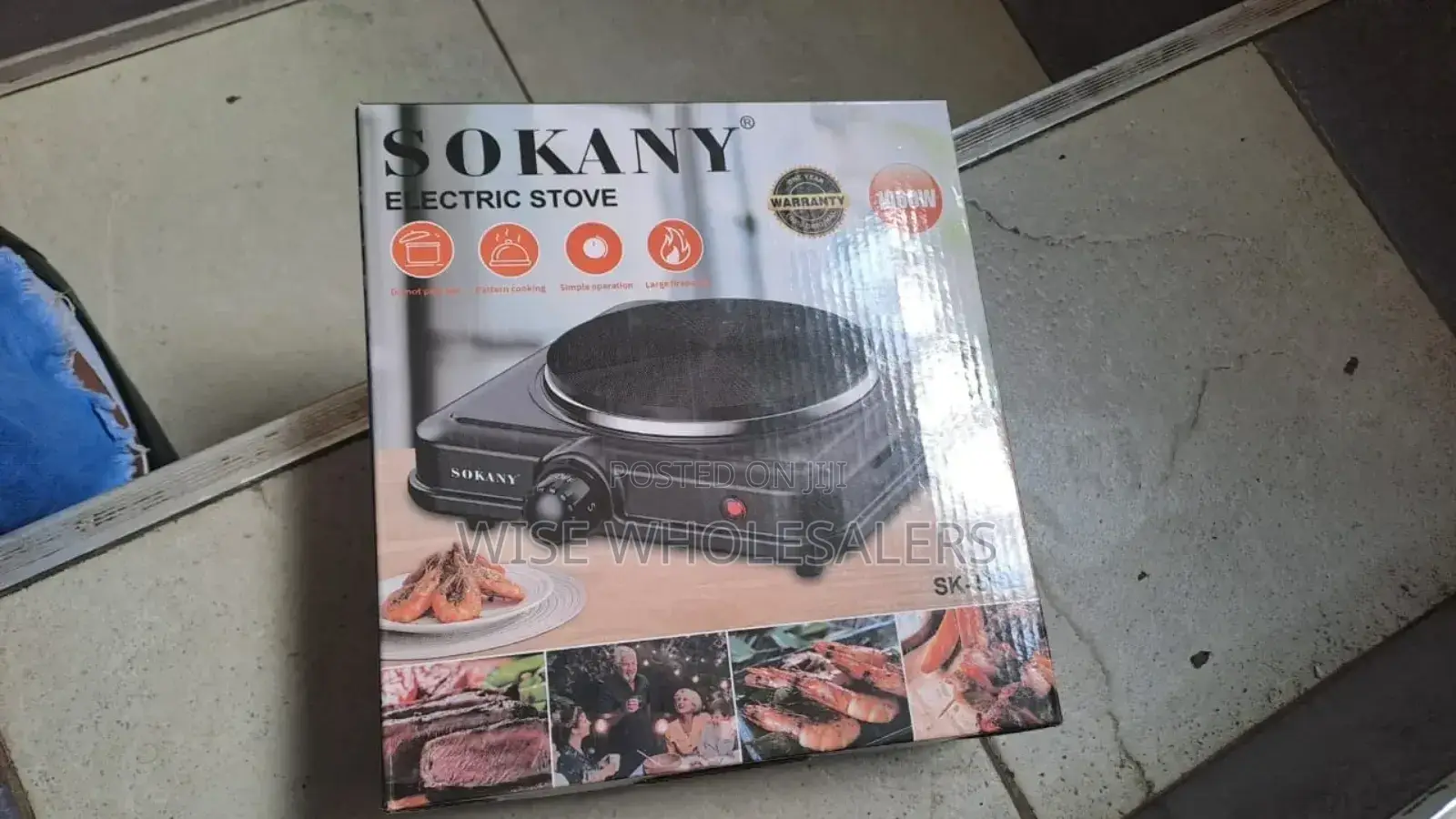 Sokany Electric Stove Stove Hot Plate -1000w ...