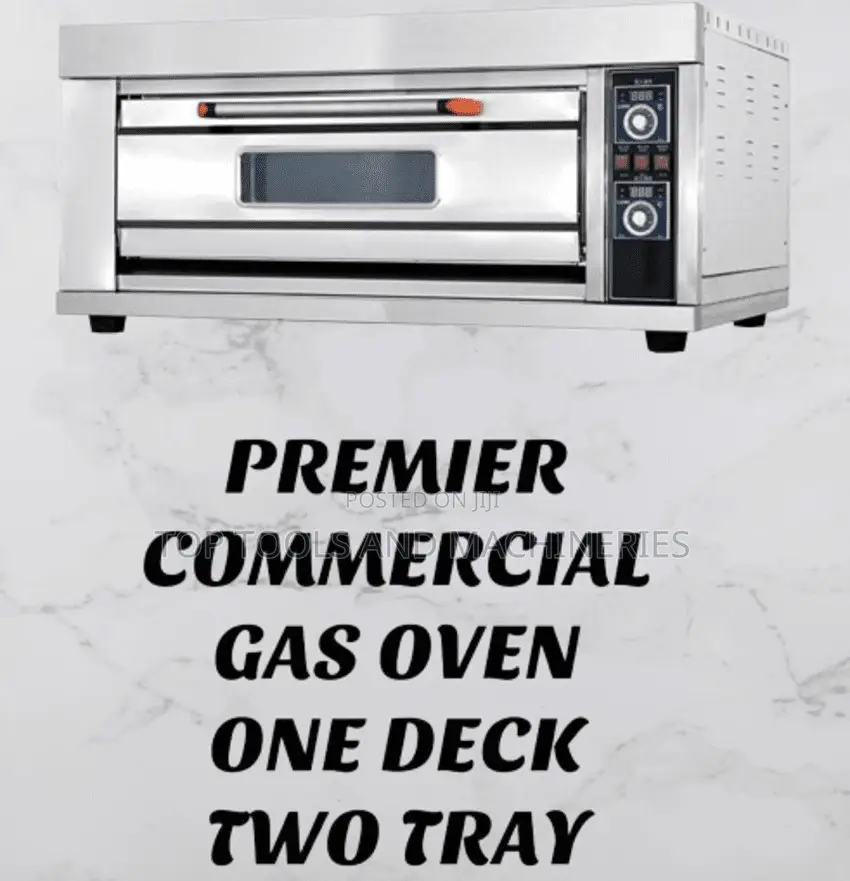 Premier One Deck Two Tray Commercial Gas Oven