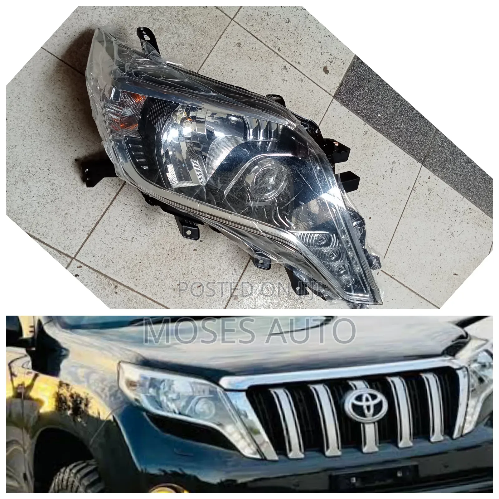 Prado J150 Headlight