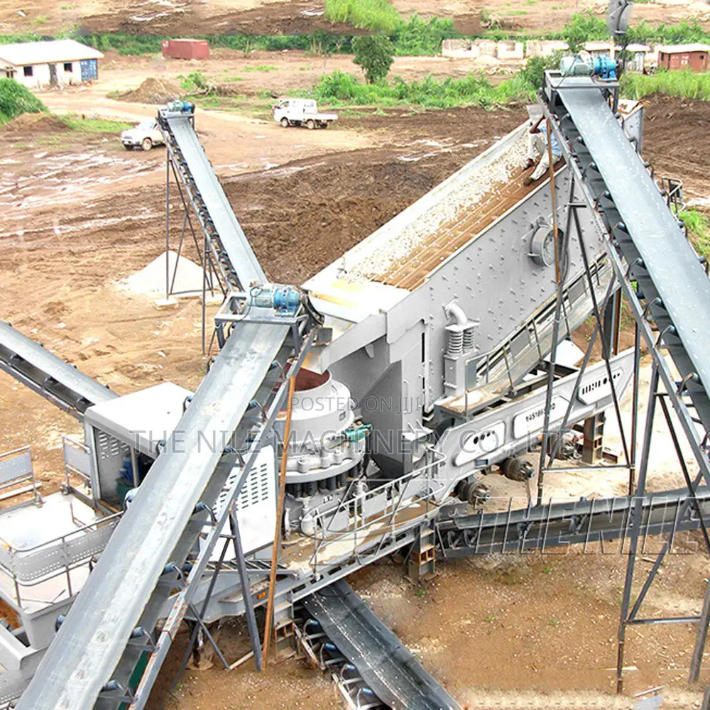 Stationary Quarry Aggregate Stone Crushing Crusher Plant