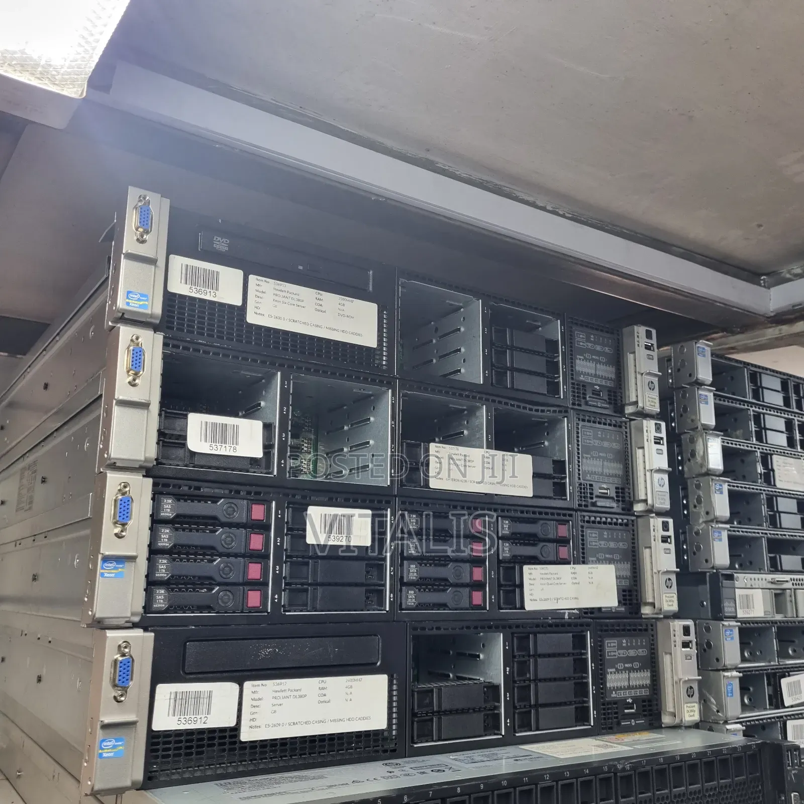 Server HP ProLiant DL380P Gen8 64GB Intel Xeon HDD 1T