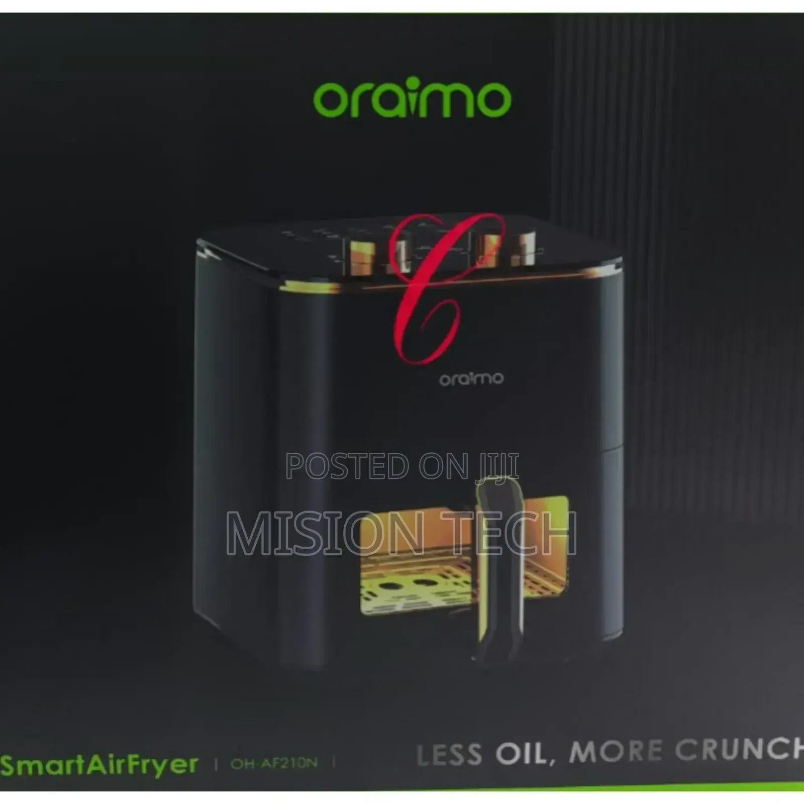 Oraimo Smart Air Fryer OH-AF210N 1500W Cooking Air Fryer