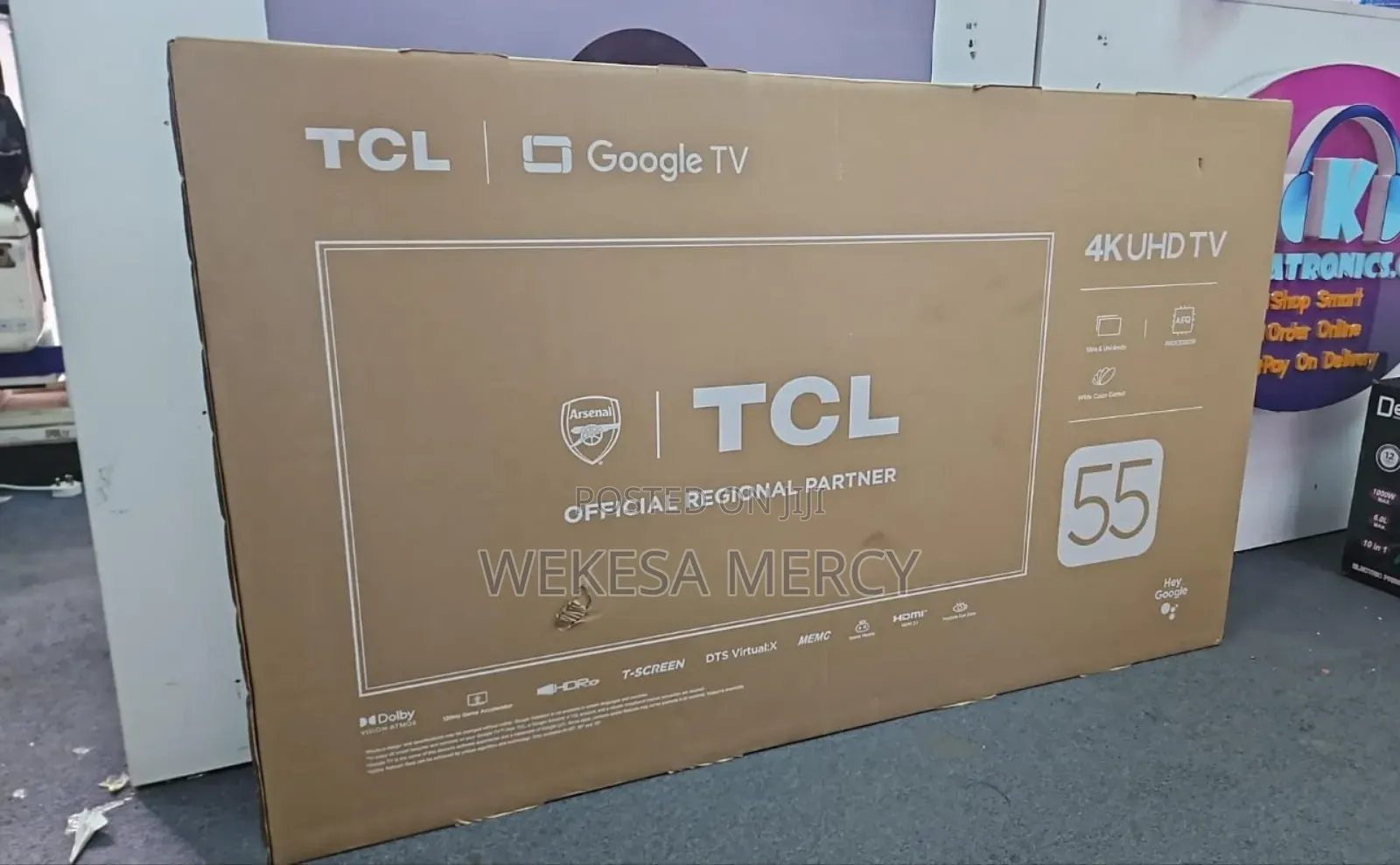 TCL 55′′ 55p755 HDR 120hz Google Tv