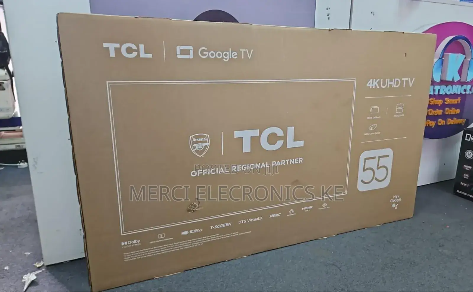 TCL 55′′ 55p755 HDR 120hz Google Tv