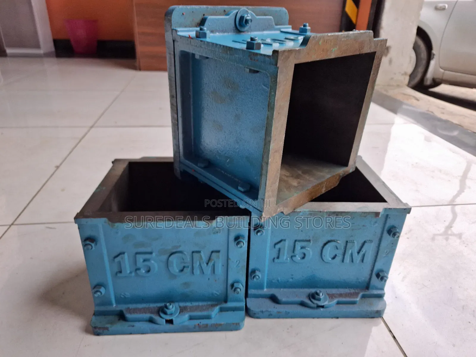 H.D Cast Iron Concrete Cube Mould-150×150×150mm