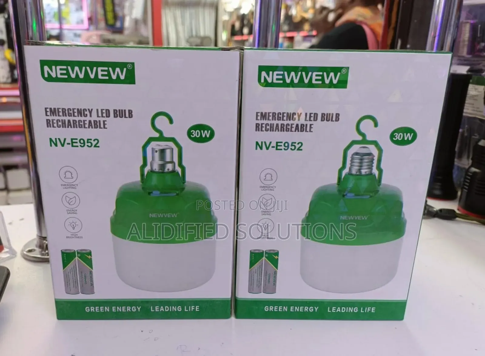 Emergency Led Bulb<>Rechargeable 30w