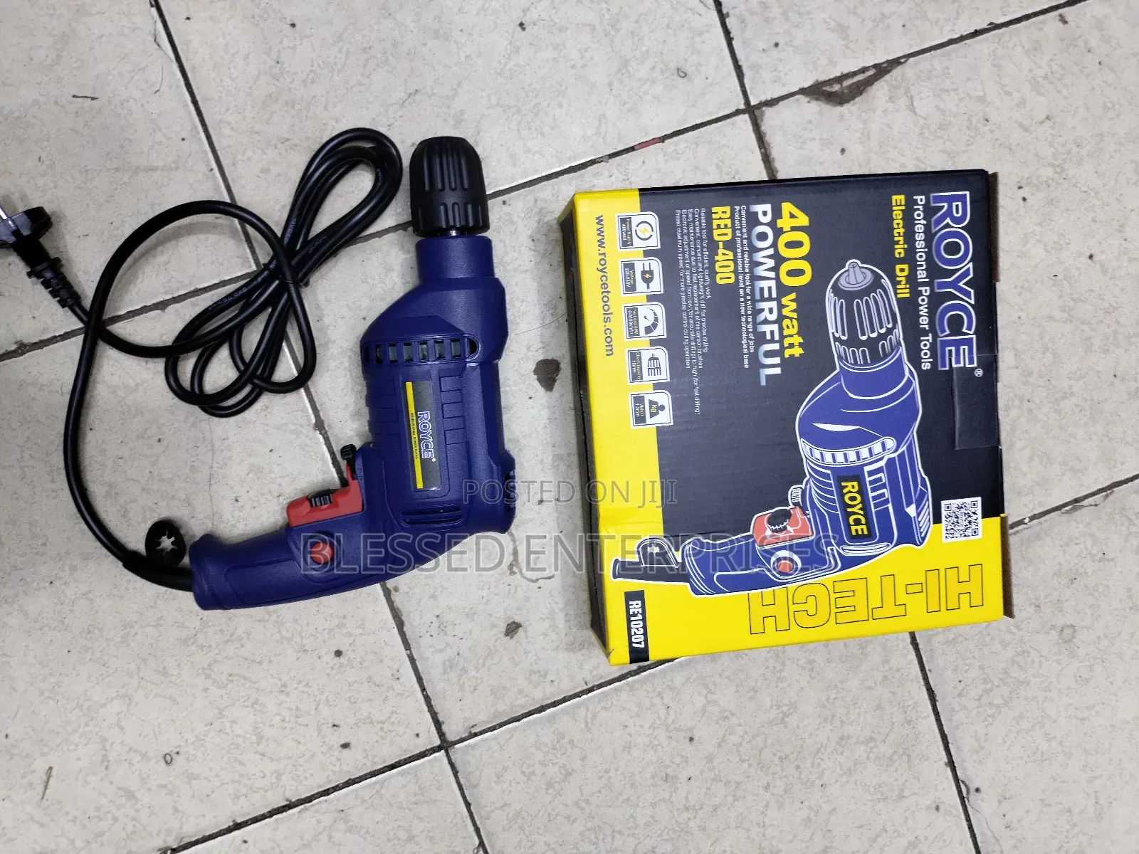 Royce Electric Drill/ Electric Royce Drill