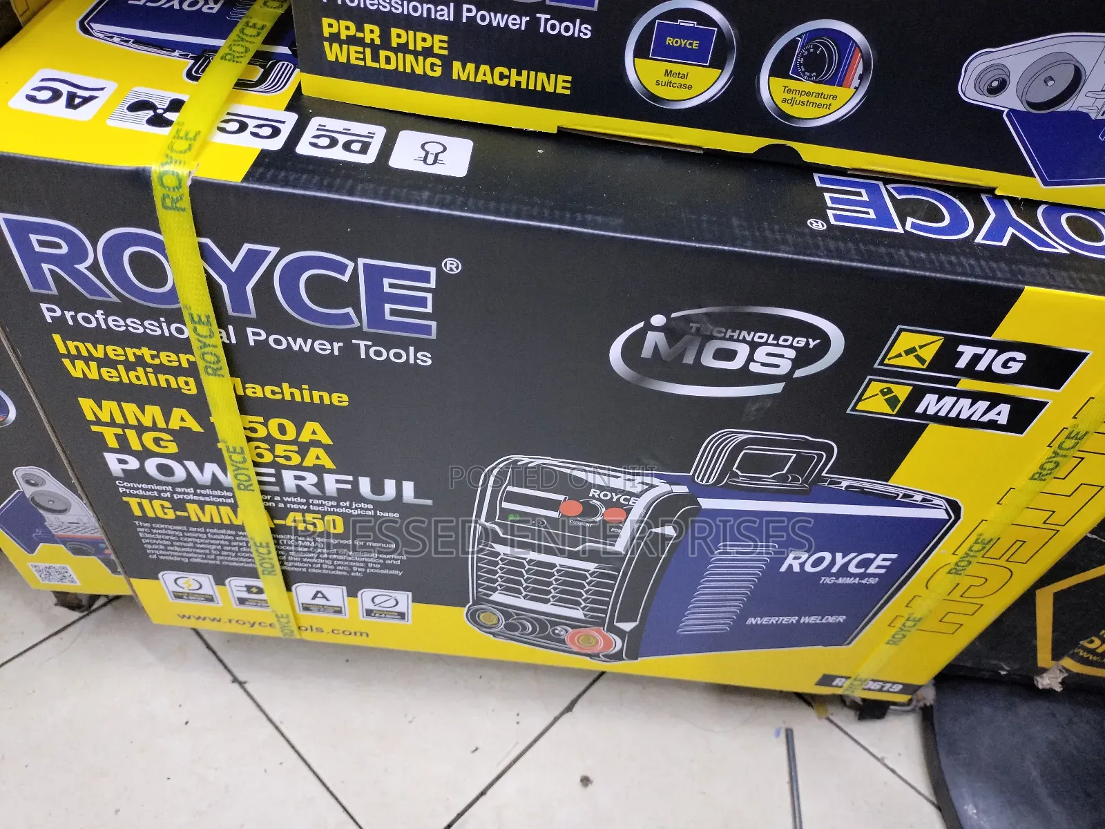 New Tig Welding Machine 450ah / Royce Tig Welding Machine