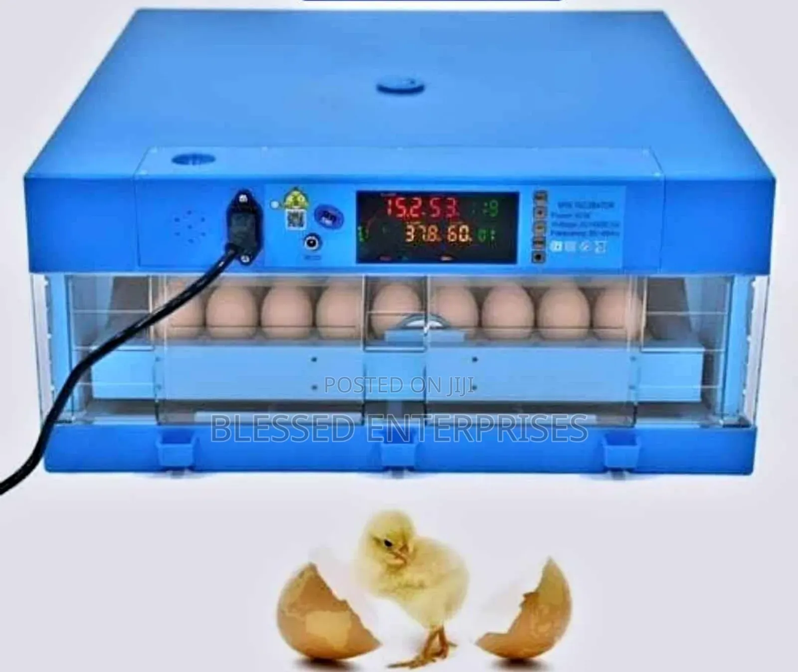 Automatic 64 Eggs Incubator/ AC DC Incubator Machine 64 Eggs