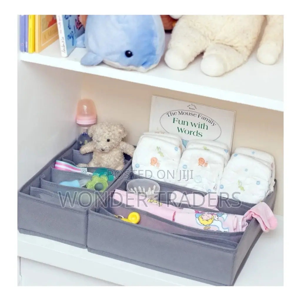 4 PCS Underwear Drawer Organizers Divider,