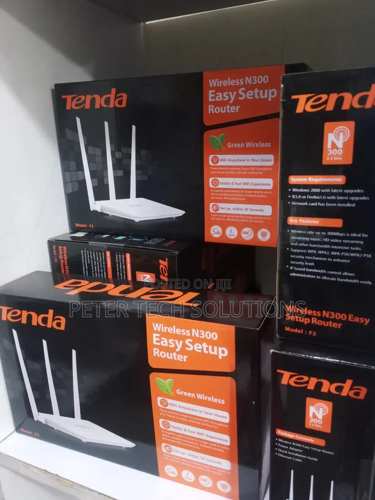 Tenda F3 N300 300mbps Wireless Router