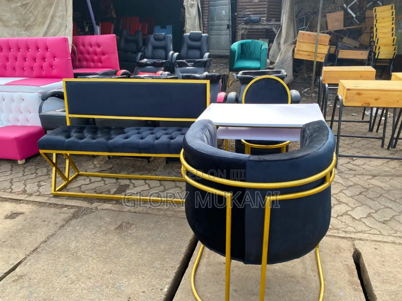 2manicure Chairs Waiting Chairs Manicure Table Set