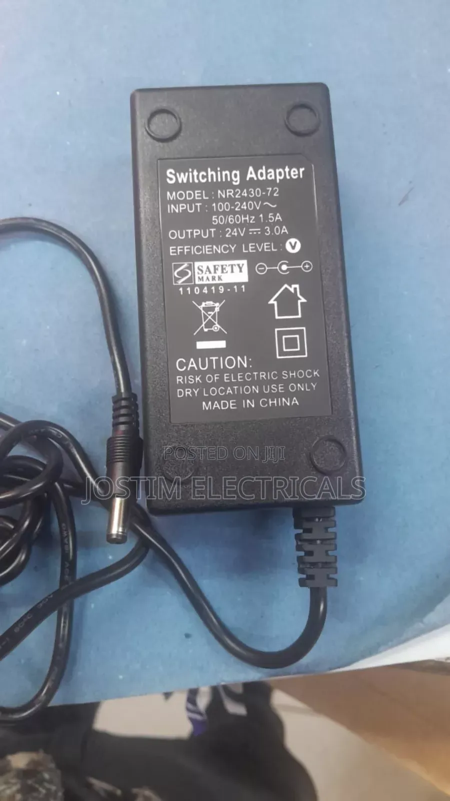Power Adapter 24v 3A
