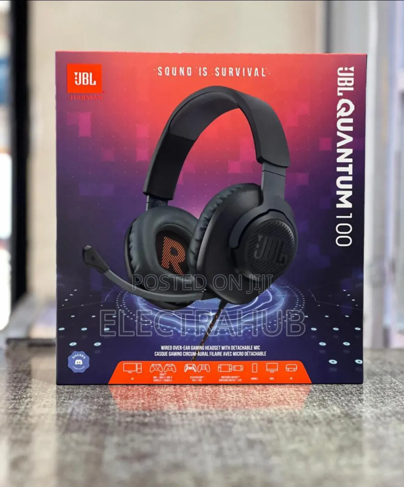 JBL Quantum 100 Headphones