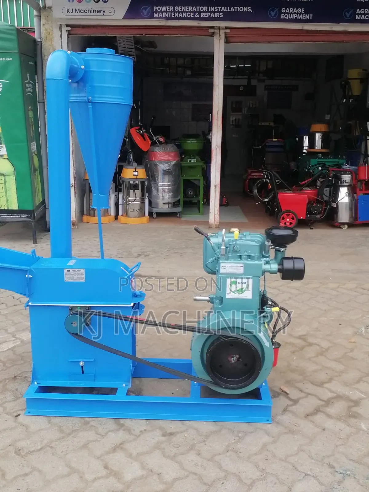 Diesel Powered Poshomill 10hp