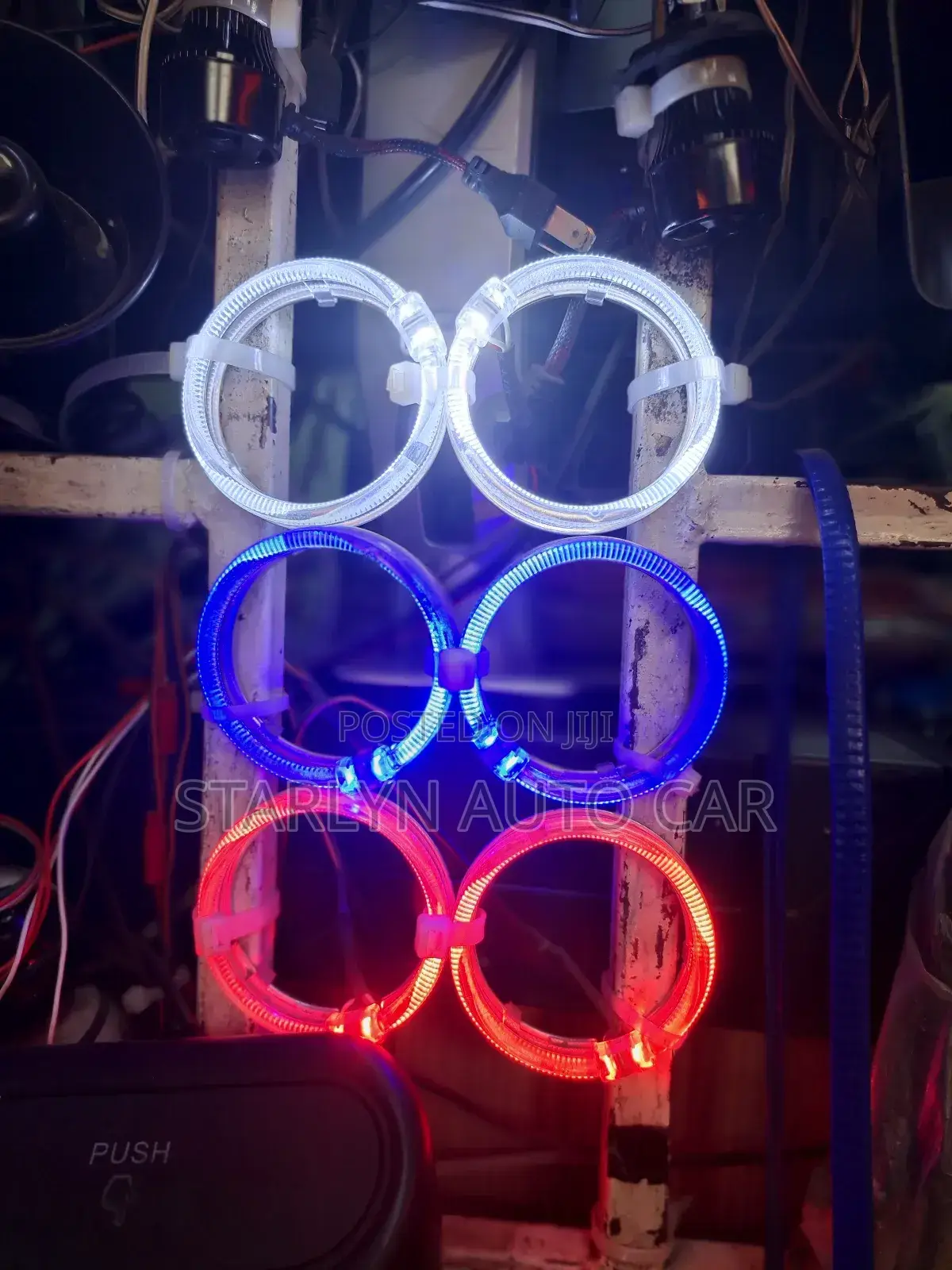 Universal Headlights Led Rings 8mm
