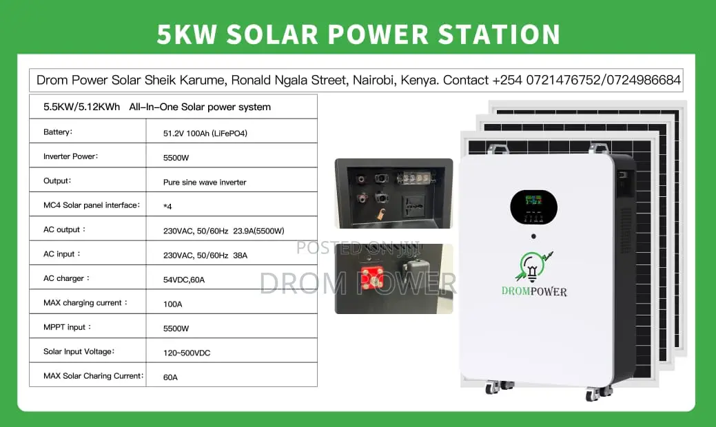 5.5kw Solar Energy Storage System