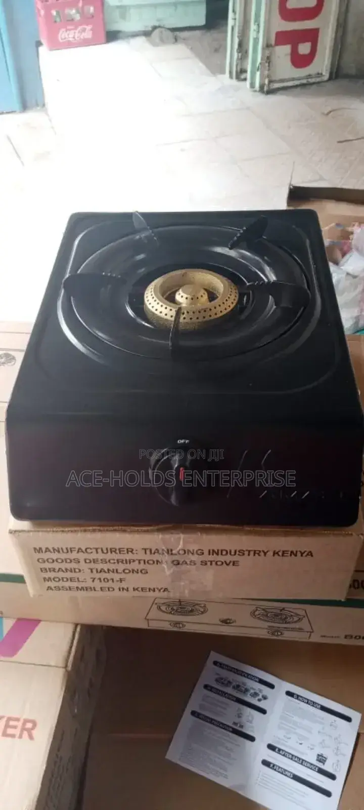 Amaze Single Burner Gas Table Top Cooker