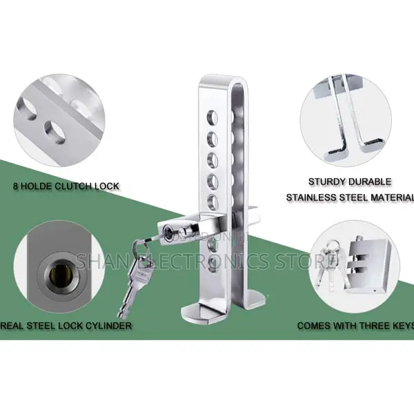 Anti-Theft Device With Keys Car Clutch Lock Brake Pedal Lock